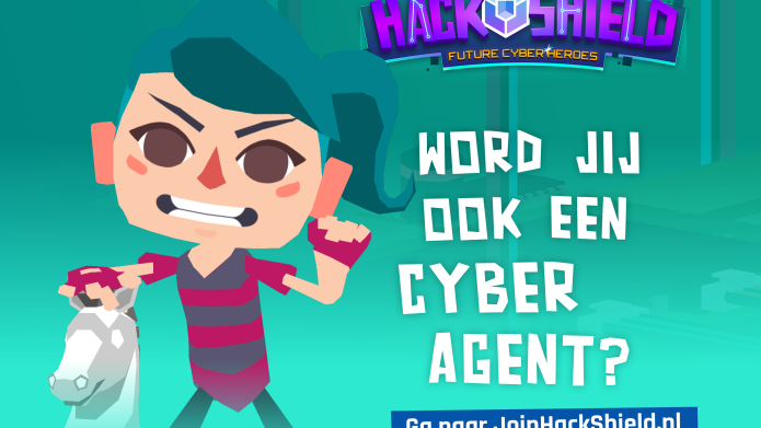 HackShield. Word jij ook een Cyber Agent? Ga naar joinhackshield.com