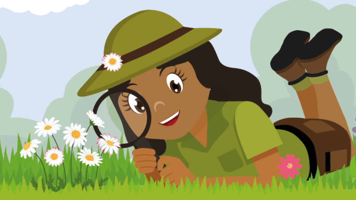 Lentespeurtocht in het Schollebos