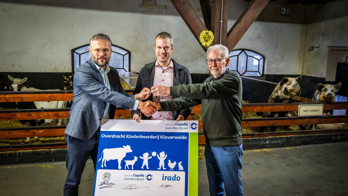 Irado neemt beheer kinderboerderij Klaverweide over