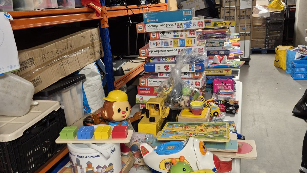 Speelgoed voor Capelse kinderen met de feestdagen