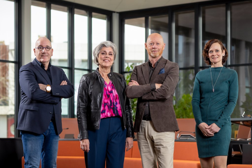 Bert Hesselink, Brigitte Moratis, Bert Tielemans, Margje Rijsdijk-Kooistra