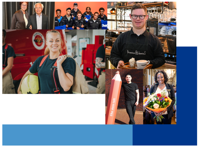 Verschillende foto's van echte Capellenaren