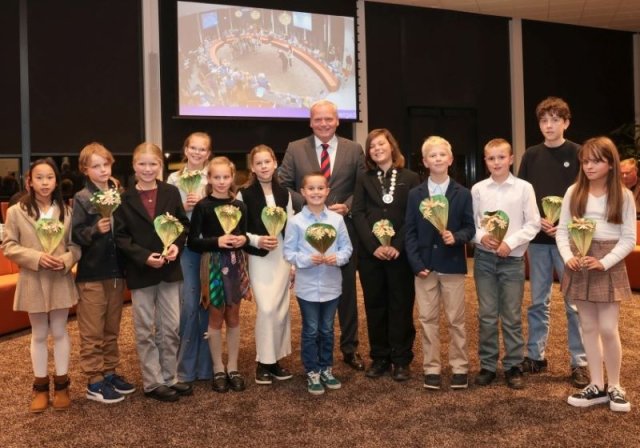 Kindercollege met wethouder Eric Faassen