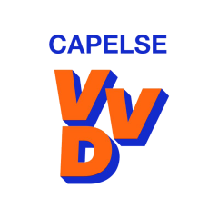 Logo van de politieke partij VVD