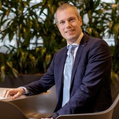 Portretfoto van Sjoerd Geissler, lijsttrekker GroenLinks-PvdA