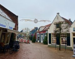 Prinsenstraat Dalfsen vanaf Kerkplein