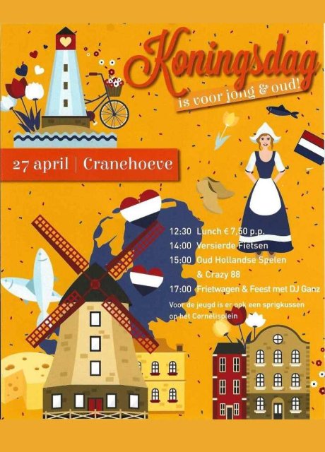 foto van de flyer van de evenementen in Gastel