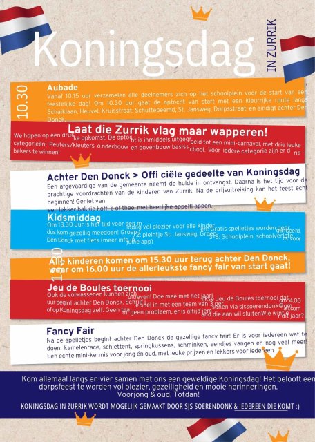 foto van de flyer van Soerendonk