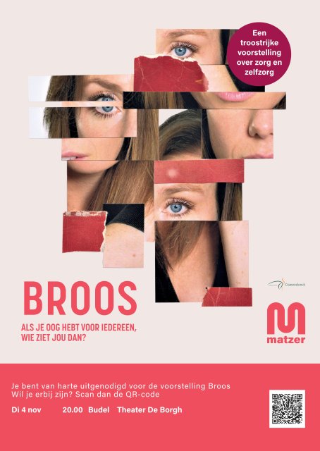 Poster van de theaterproductie