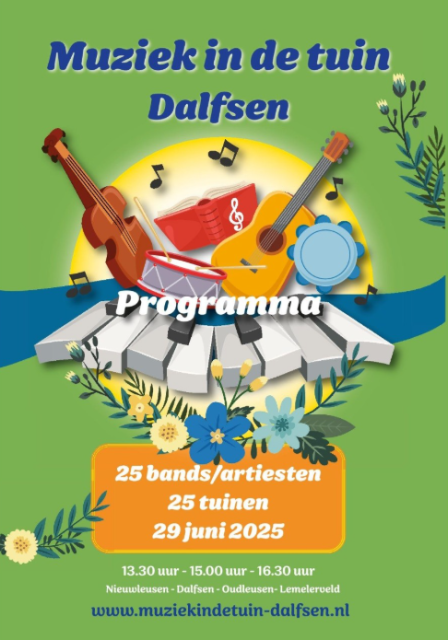 Muziek in de tuin gemeente Dalfsen 2025
