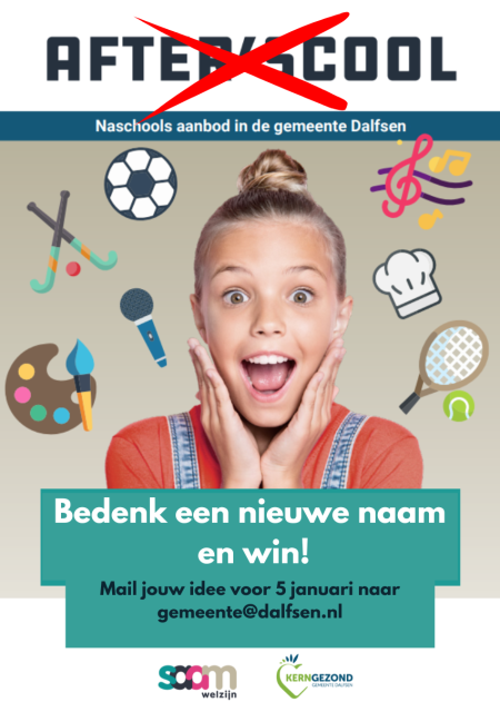 afbeelding prijsvraag nieuwe naam naschools aanbod
