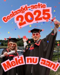 Flyer geslaagden-karavaan