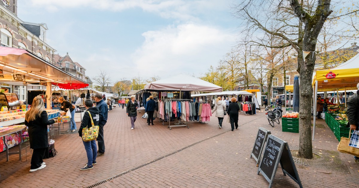 Weekmarkt in Deurne