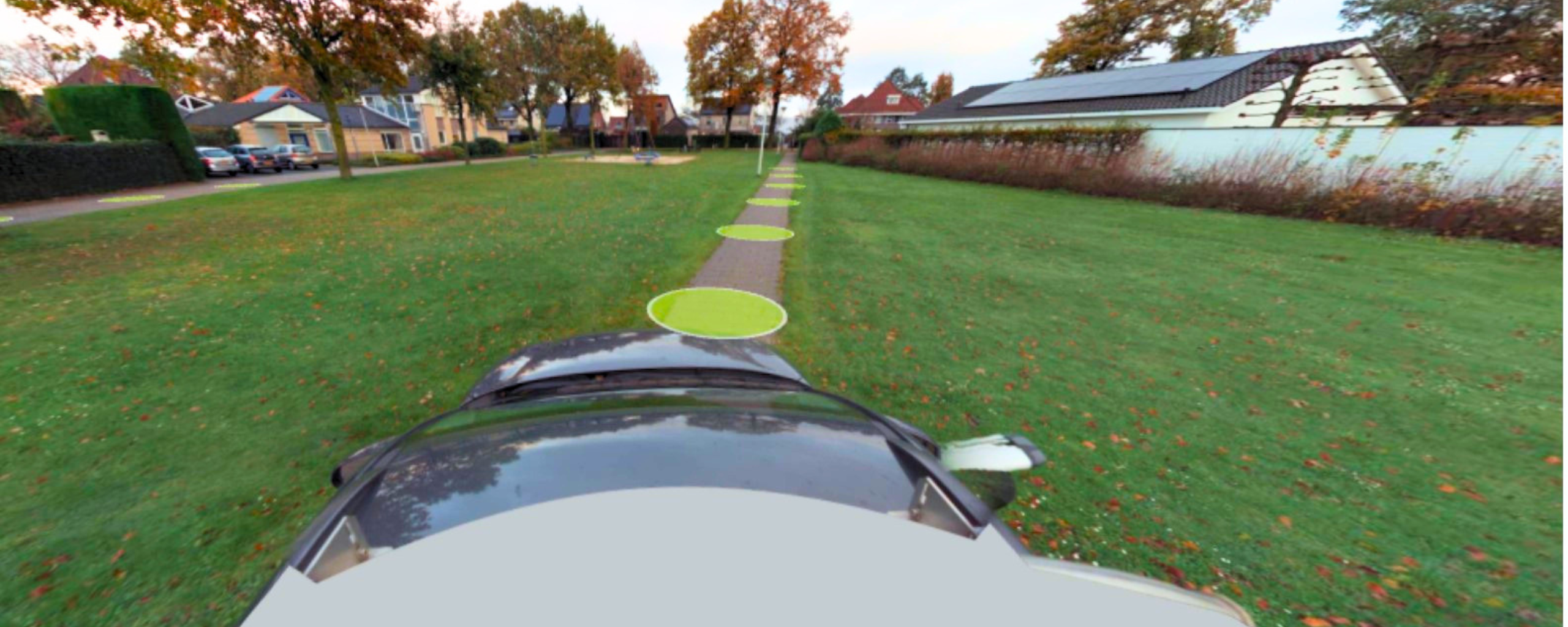 Streetview foto van het Speelveld Rijtvenseweg