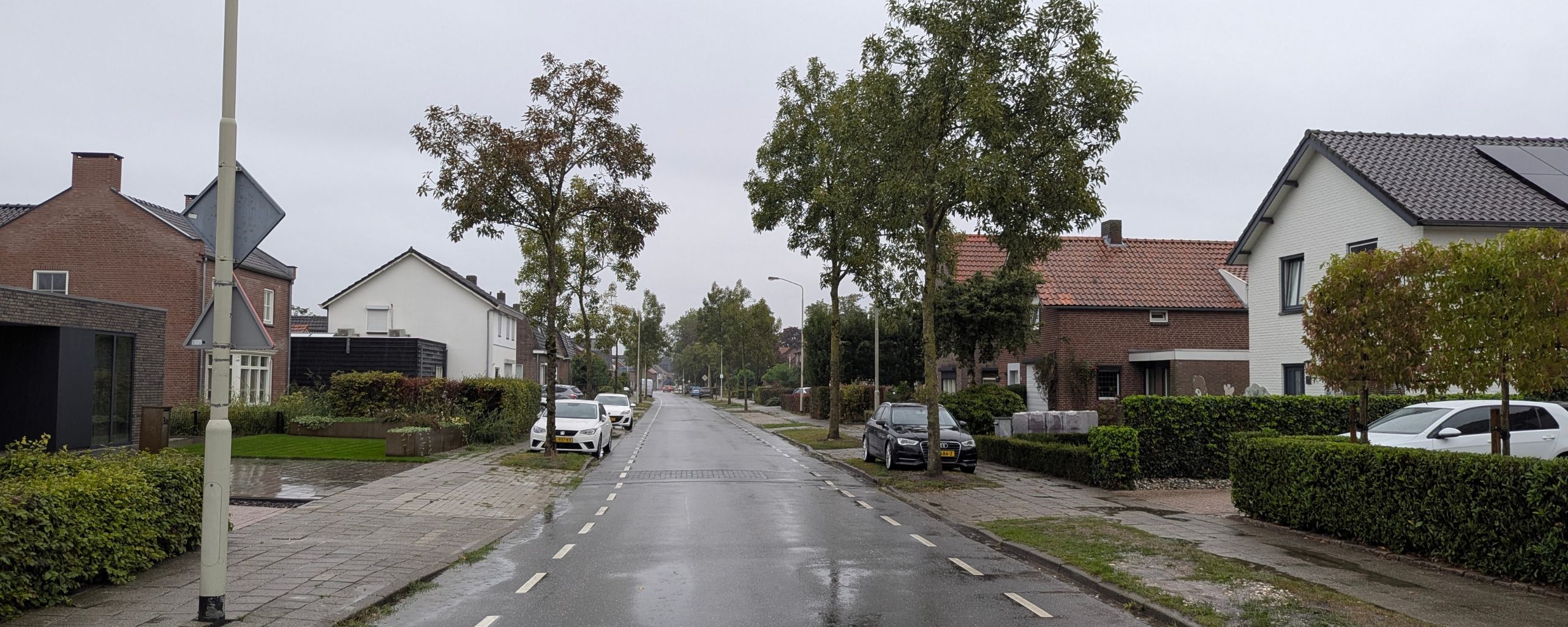 Googlemaps streetview van de Zeilbergsestraat in Deurne