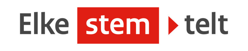 Banner elke stem telt