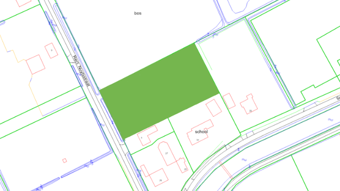 Rector Nuijtsstraat Helenaveen, Sectie nr.: H 6602, Alleen grasland
