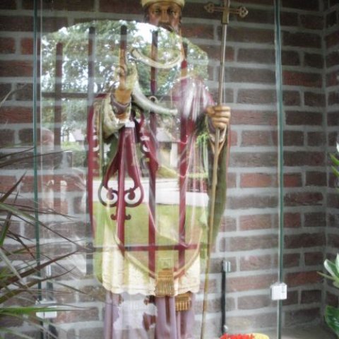 Cornelius kapel, foto van het beeldin de kapel