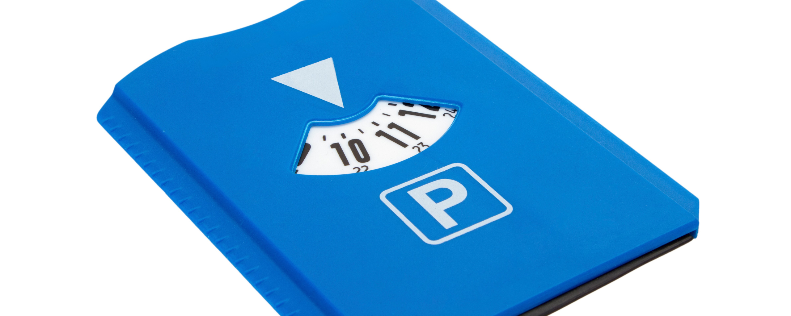 Parkeerschijf voor blauwe zone