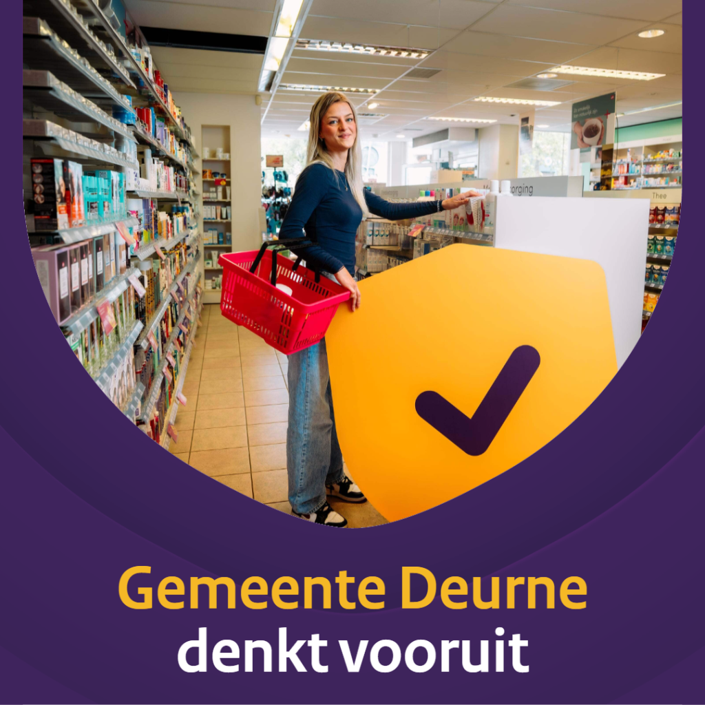 Poster van Gemeente Deurne denkt vooruit