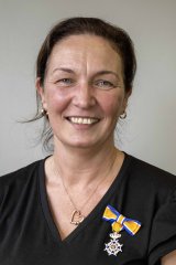 Portretfoto van Sandra van Cauwenberghe