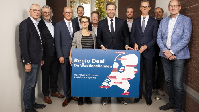 Feestelijke start Regio Deal De Waddeneilanden