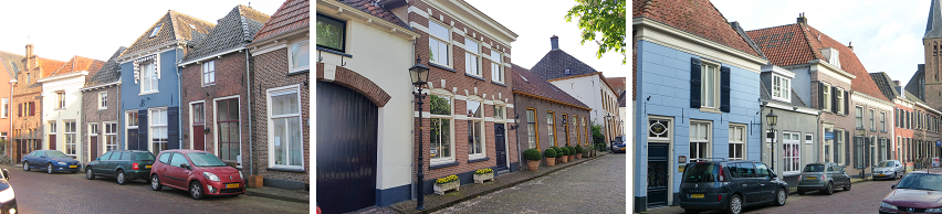 Kleurrijke monumentale panden in Doesburg