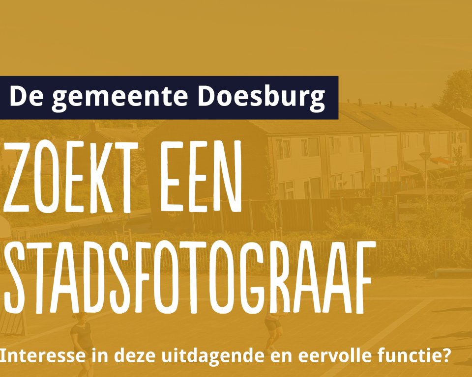 Gemeente Doesburg zoekt Stadsfotograaf