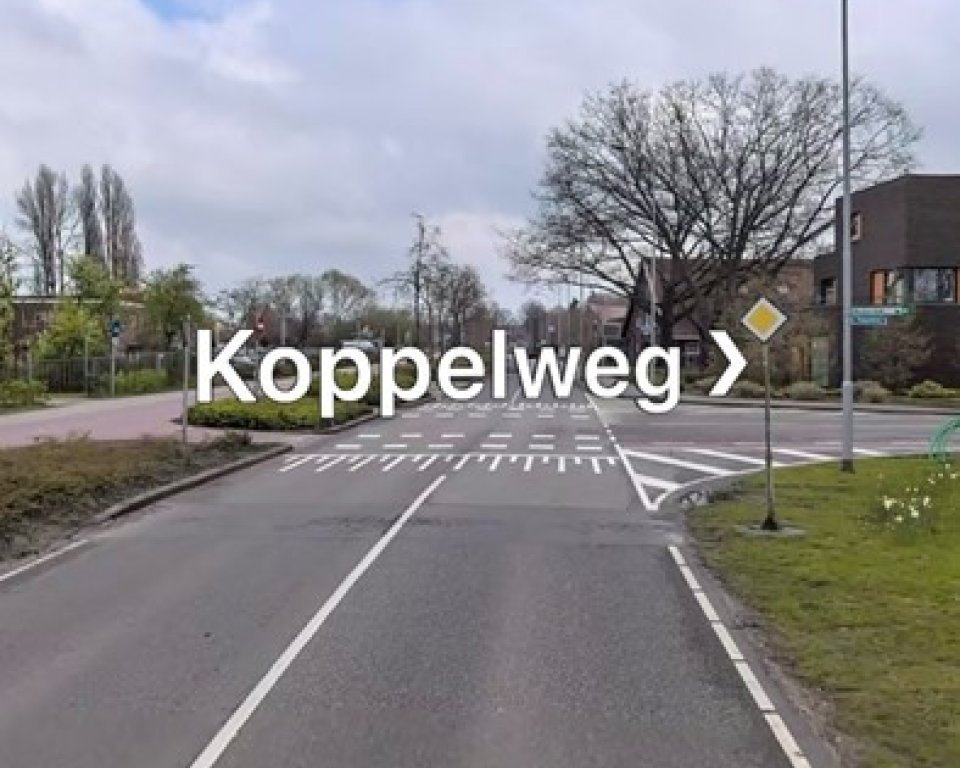 Kruising Koppelweg - Barend Ubbinkweg