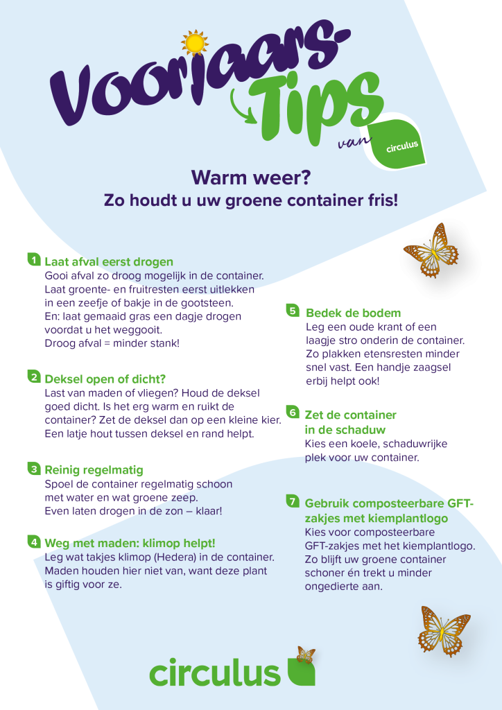 voorjaarstips groene container