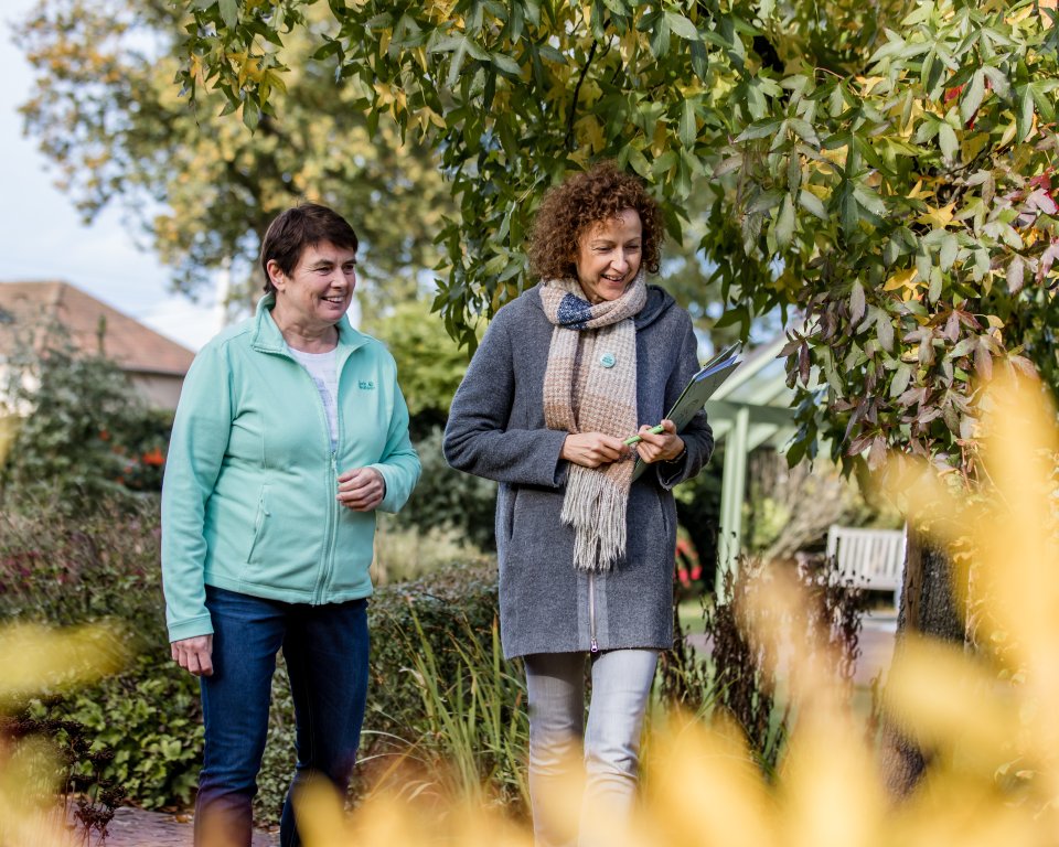 Tuinranger op tuinbezoek