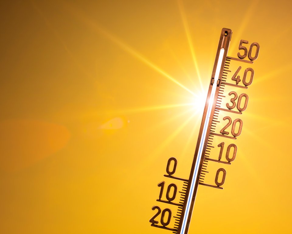 Thermometer voor de zon