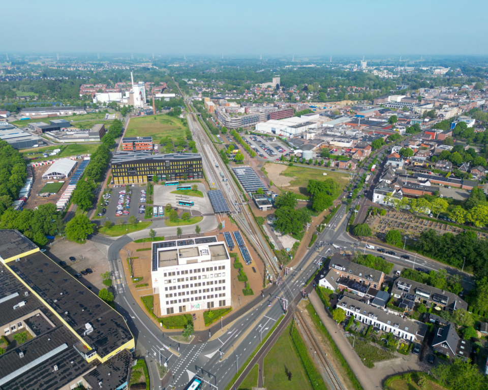 Bovenaanzicht Spoorzone