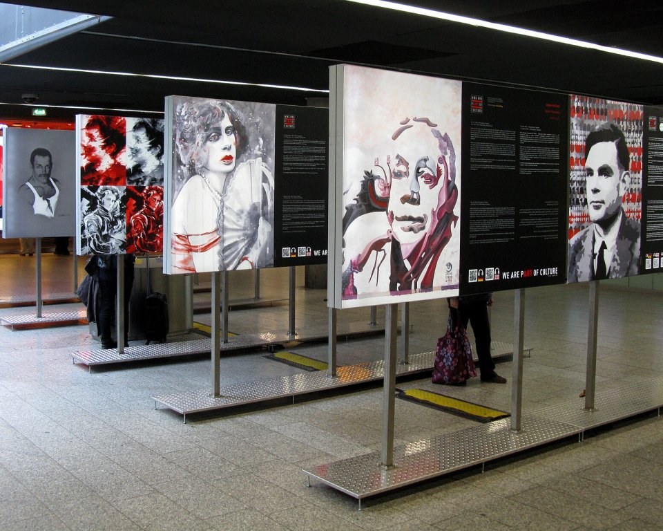 We are part of culture tentoonstelling aan de hand van kunstwerken