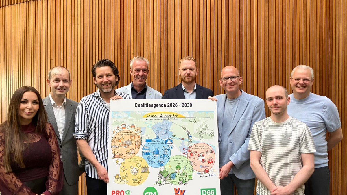 ‘Samen en met lef’: nieuwe coalitie presenteert agenda voor Doetinchem