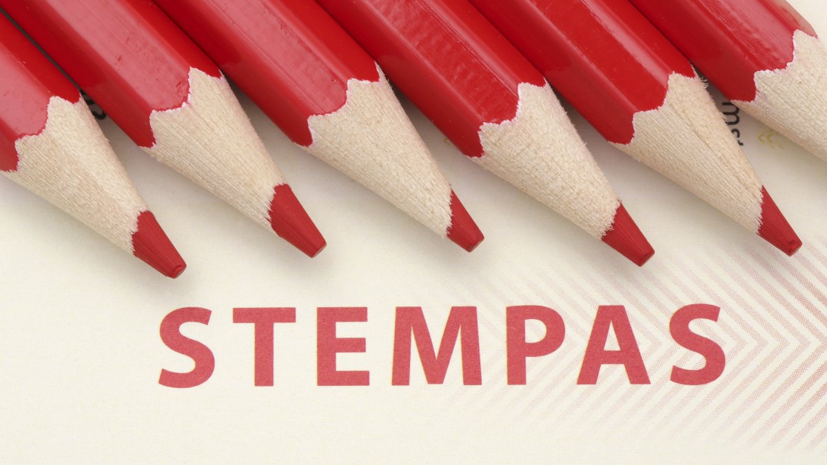 Dubbele stempassen bezorgd