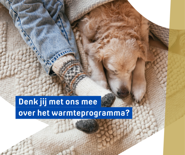 Denk jij met ons mee over het warmteprogramma?