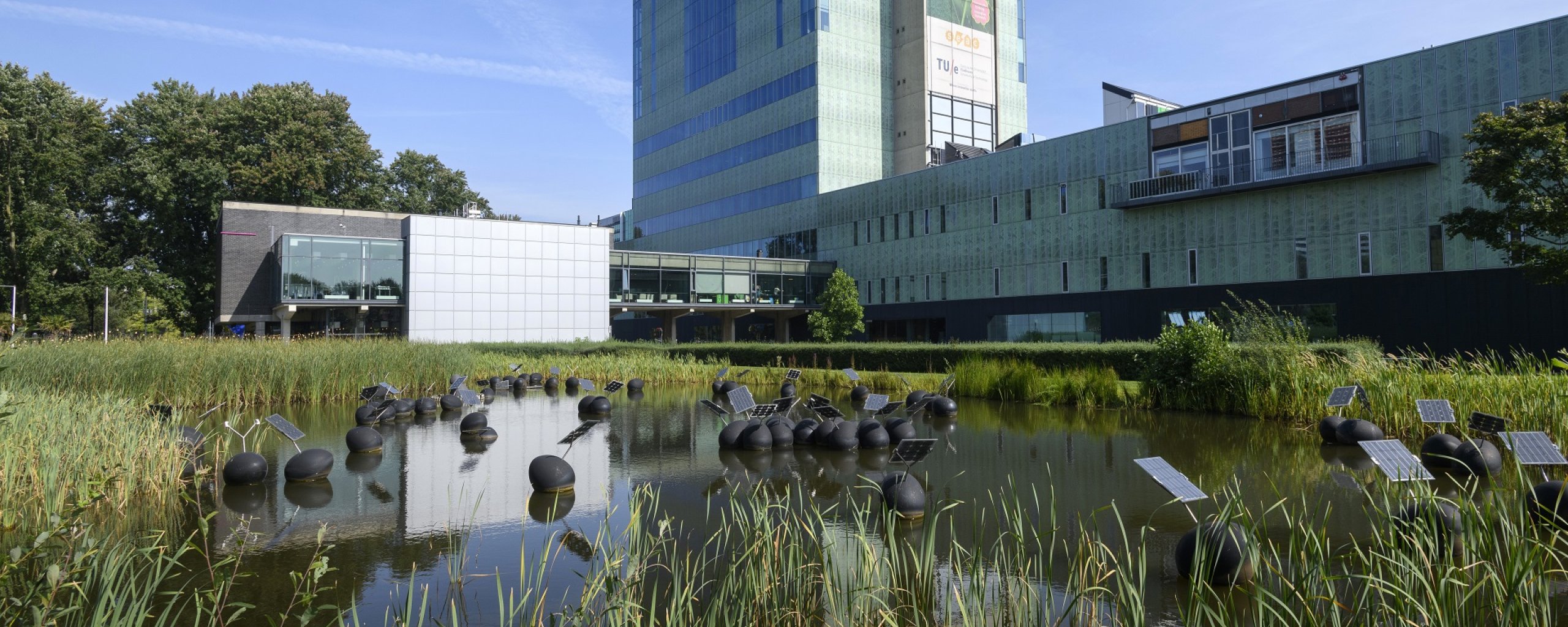 Water in de stad, De Dommel door Eindhoven bij de Technische Universiteit Eindhoven