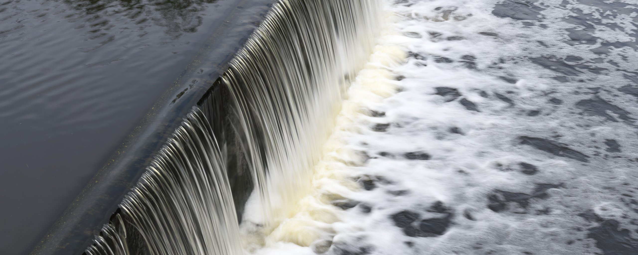 Water bij rioolwaterzuivering Tilburg