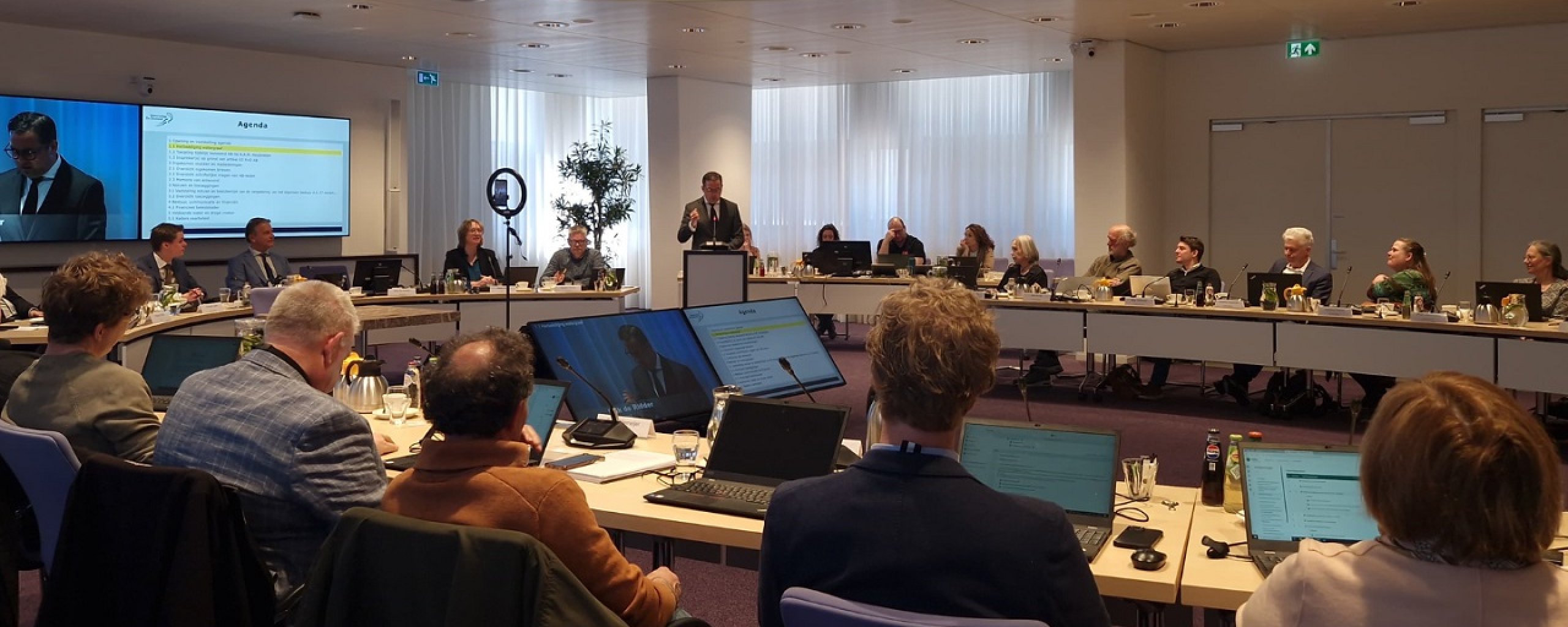 Toespraak Erik de Ridder in de vergadering van het algemeen bestuur, na zijn herbenoeming als watergraaf van Waterschap De Dommel.