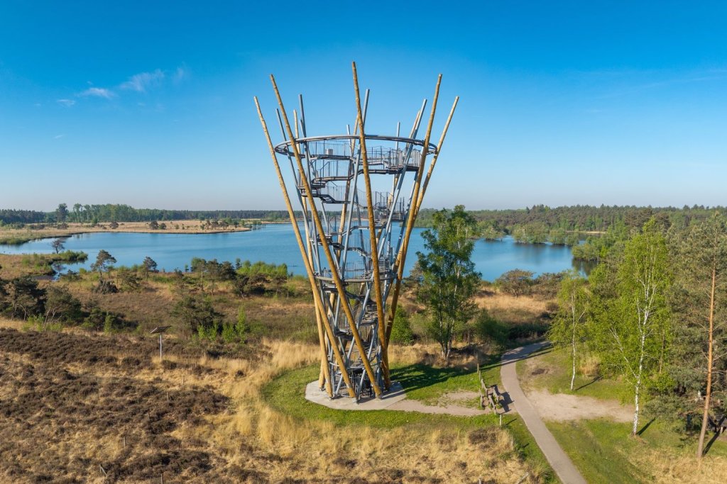 De Flaestoren op landgoed De Utrecht in Esbeek
