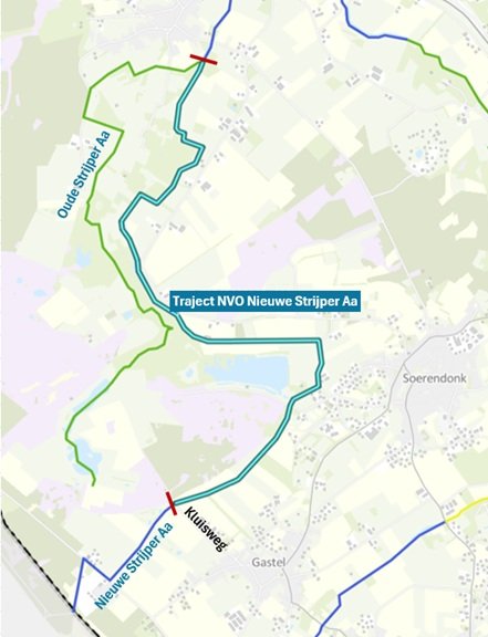 Traject Natuurvriendelijke oever Nieuwe Strijper Aa