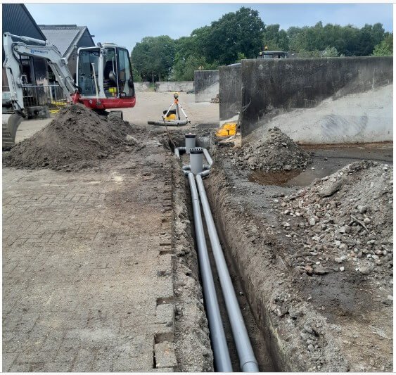 Leidingen bij pierre van oort