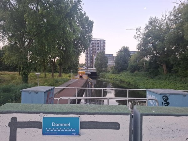 Afbeelding de Dommel in Eindhoven