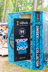 Slimme lokale mobiele zuiveringsinstallatie op Decibel Outdoor