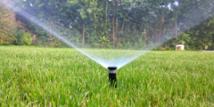 tuin sproeien met grondwater