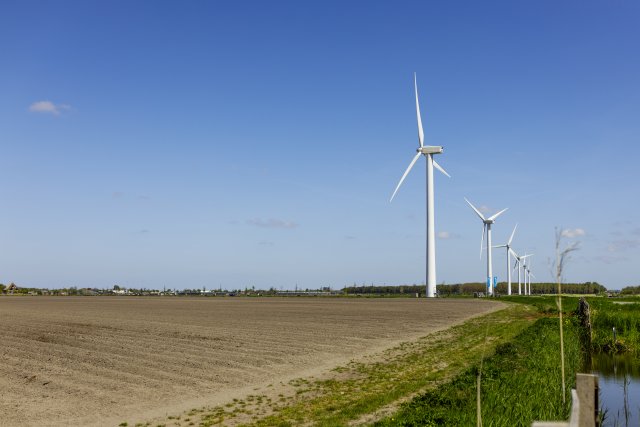 Windmolens langs de Lijsbeth Tijsweg