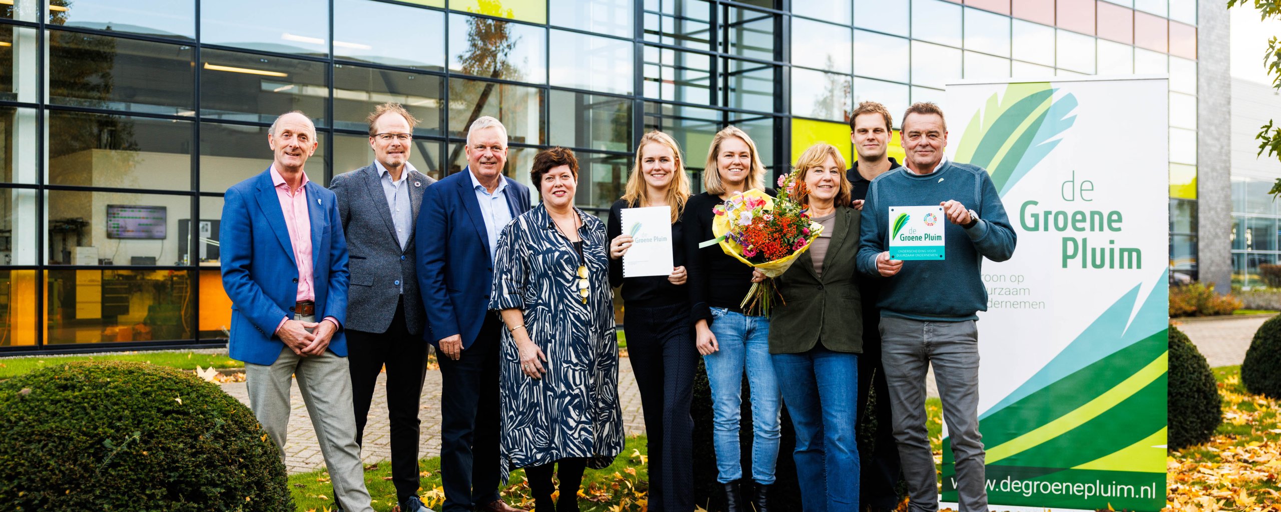 Uitreiking Groene Pluim 2024 aan Naber Plastics