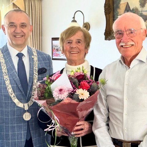 Bruidspaar Bovend'Eerdt-Peters