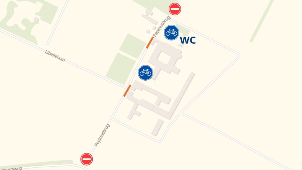 Verkeersplan Koningsbezoek Abdij Lilbosch